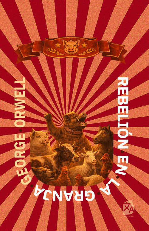 Rebelión en la granja, George Orwell - portada