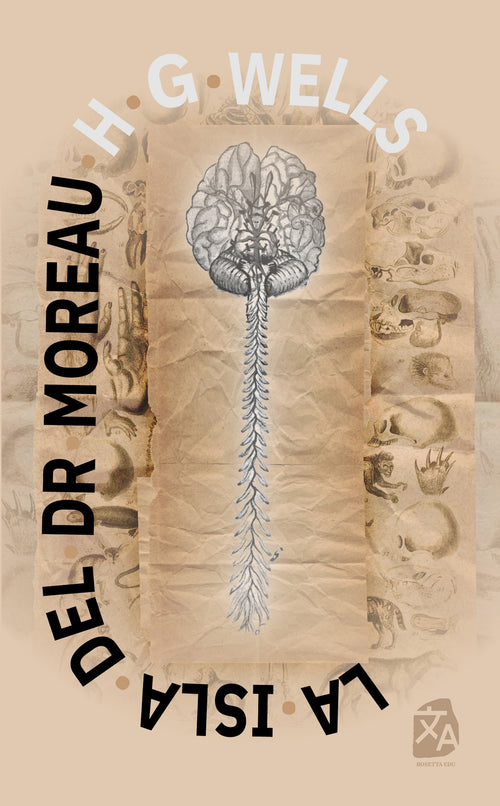 La isla del Dr. Moreau, H. G. Wells - portada