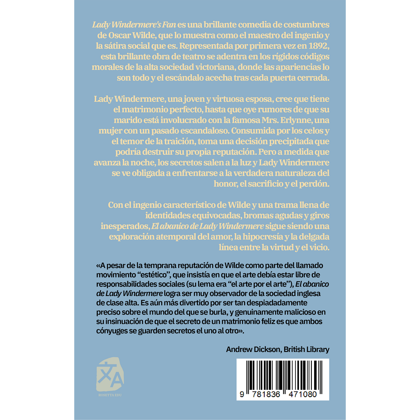 El abanico de Lady Windermere | Libro