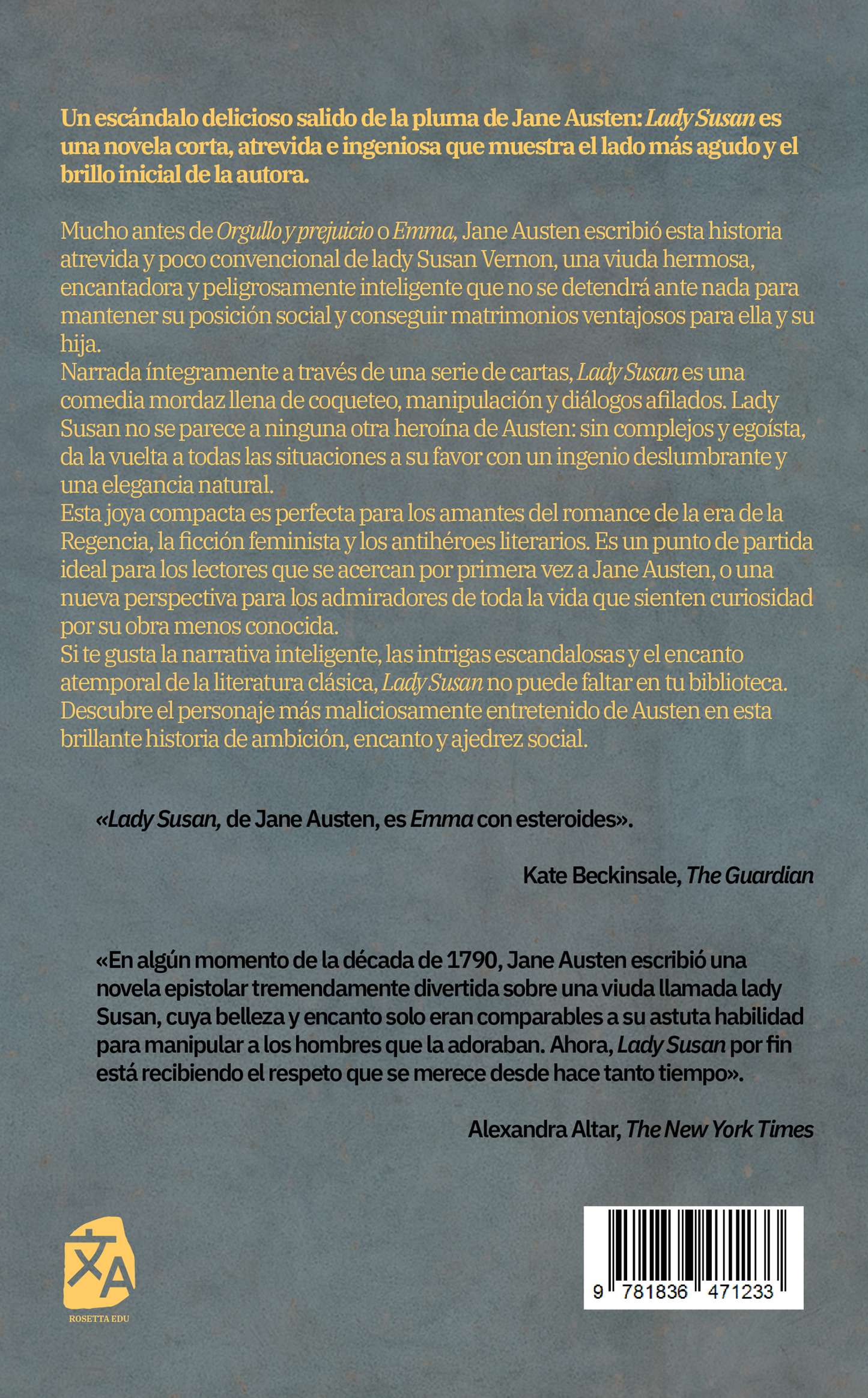 Lady Susan | Libro