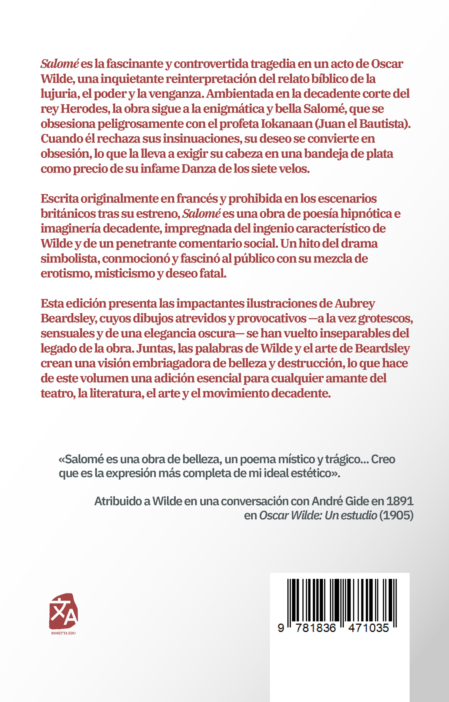 Salomé | Libro en tapa dura