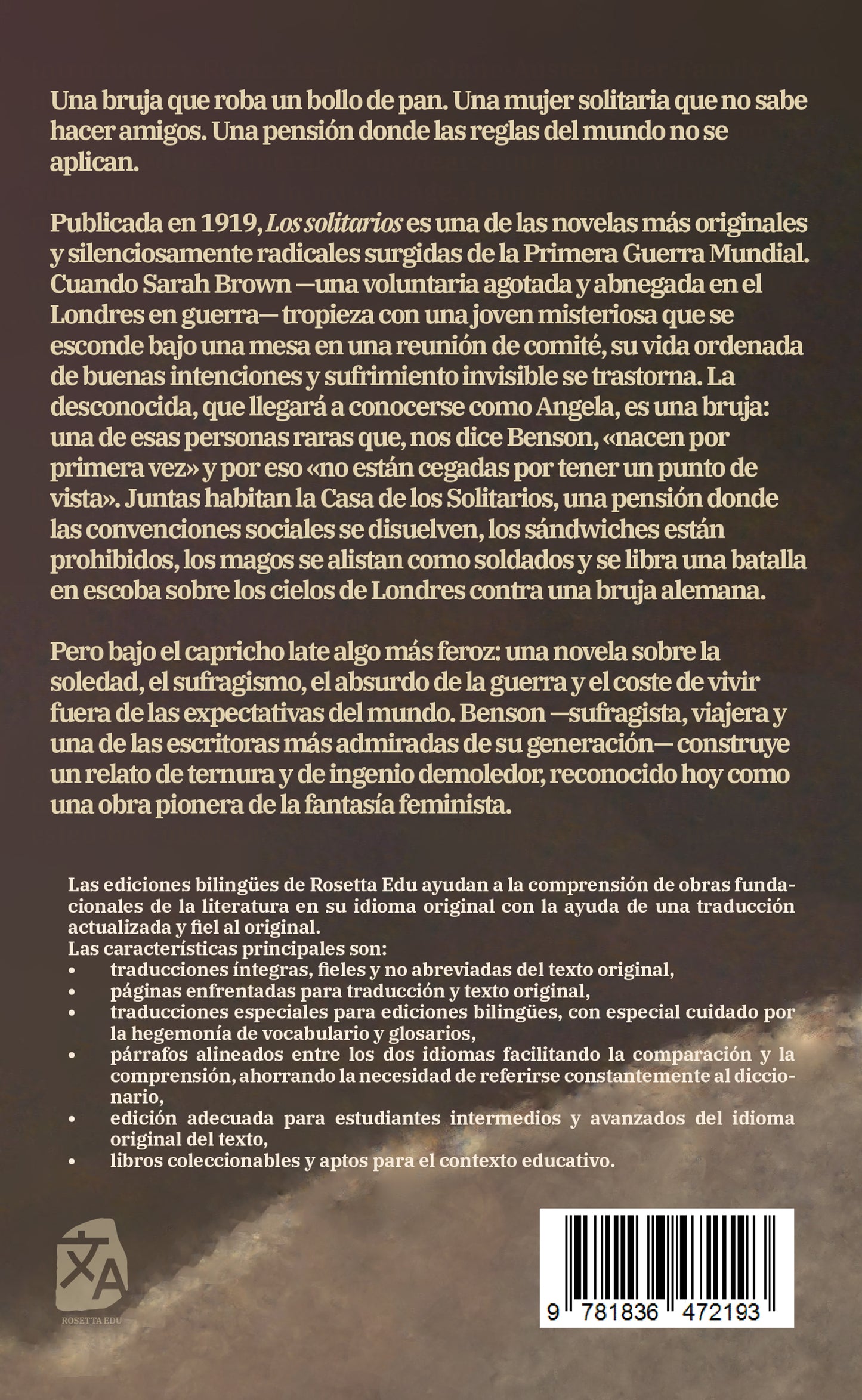 Los solitarios - Living Alone | Libro bilingüe - Español / Inglés