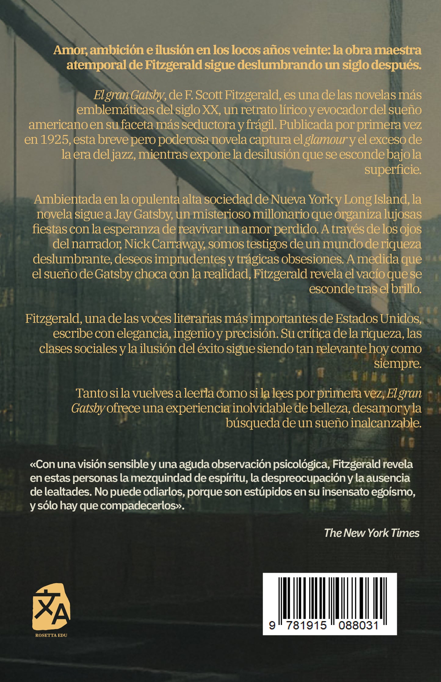 El gran Gatsby | Libro