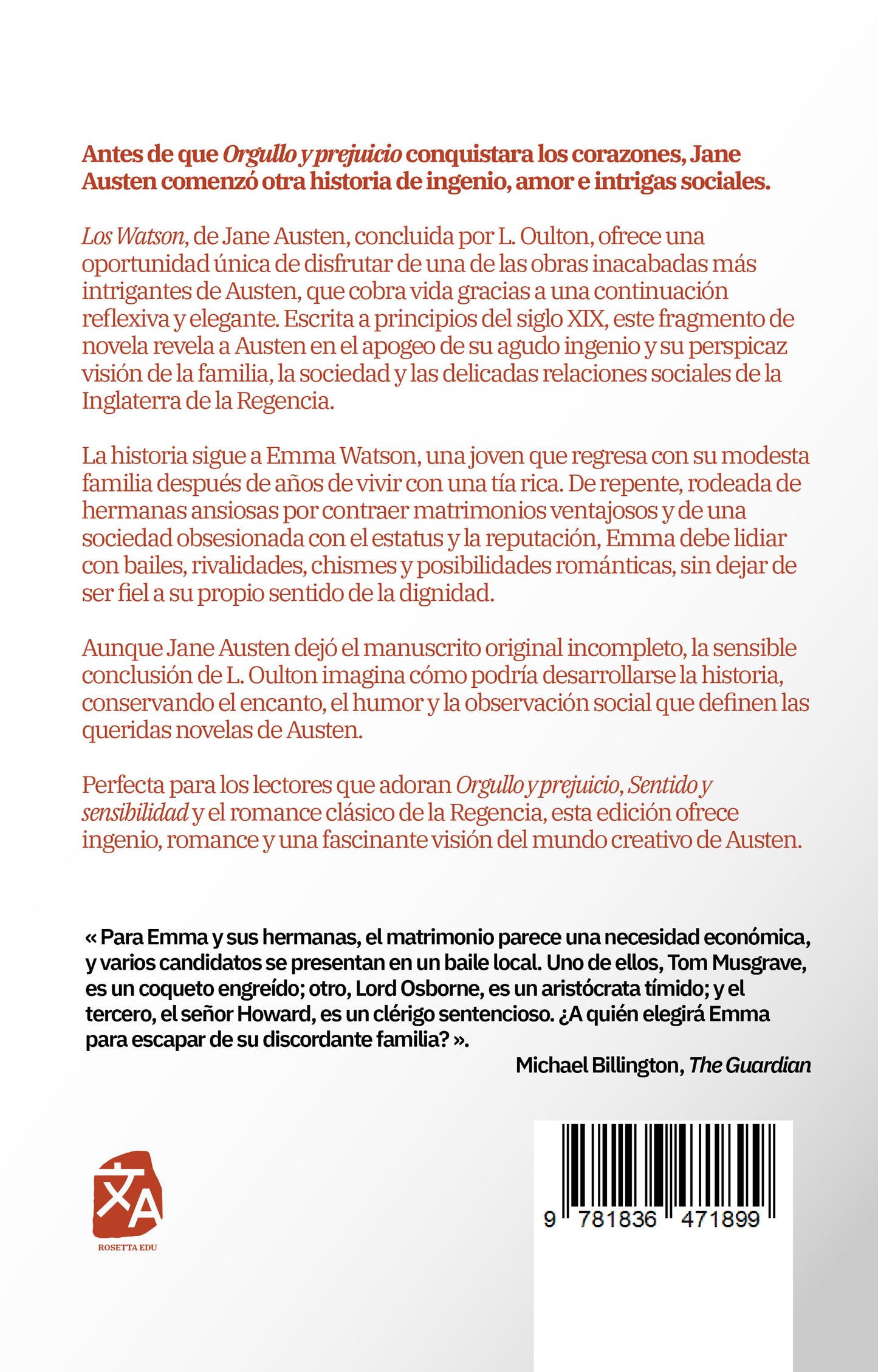 Los Watson | Libro en tapa dura
