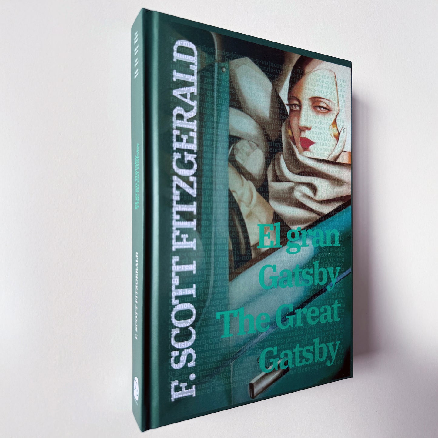 El gran Gatsby - The Great Gatsby | Libro en tapa dura bilingüe - Español / Inglés
