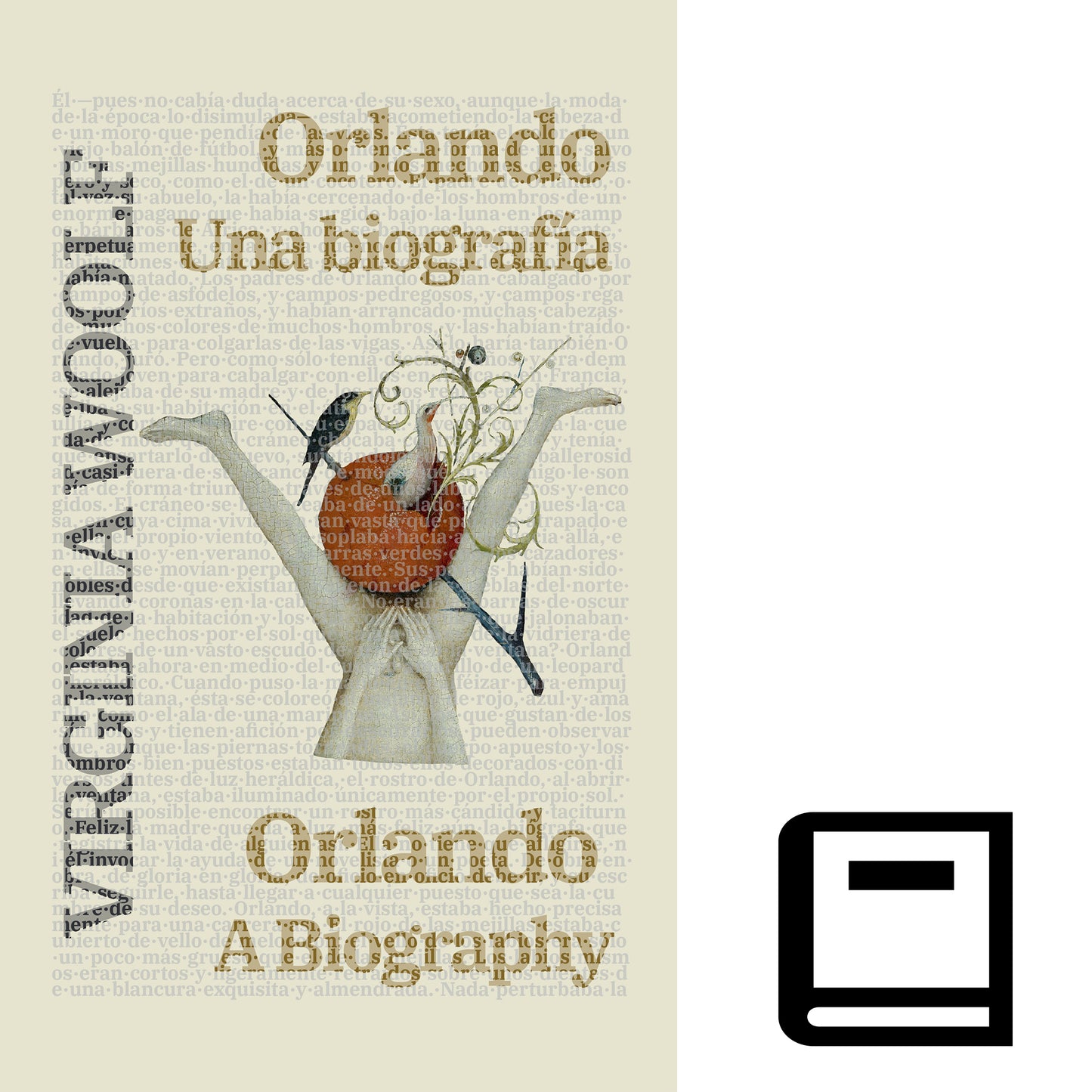 Orlando: Una biografía - Orlando: A Biography | Libro en tapa dura bilingüe - Español / Inglés