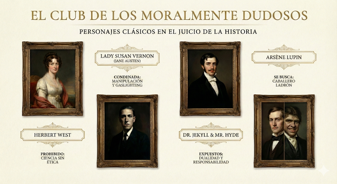 Los moralmente dudosos: 4 protagonistas clásicos que hoy serían "cancelados"