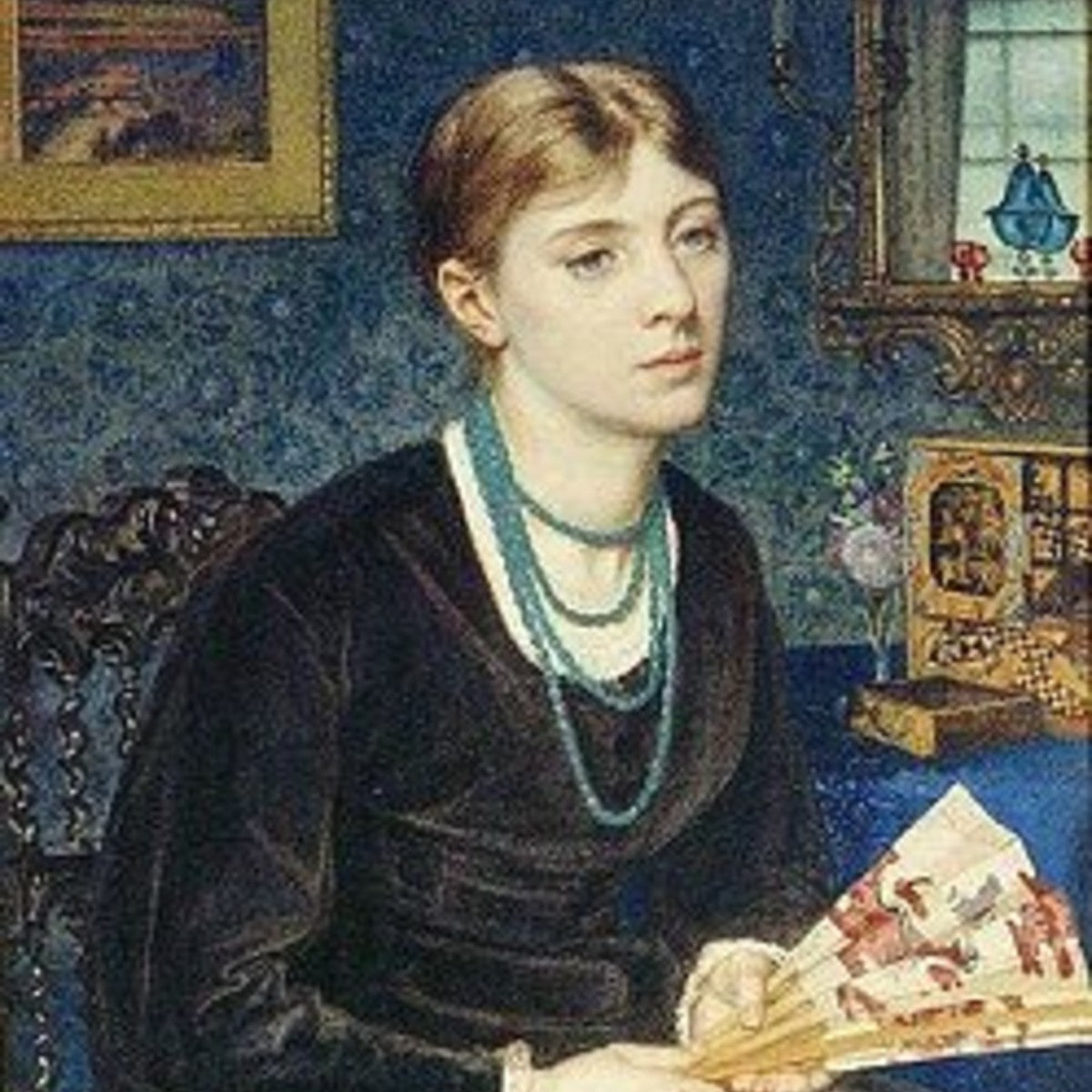 Retrato de Louisa Baldwin. Dominio público.