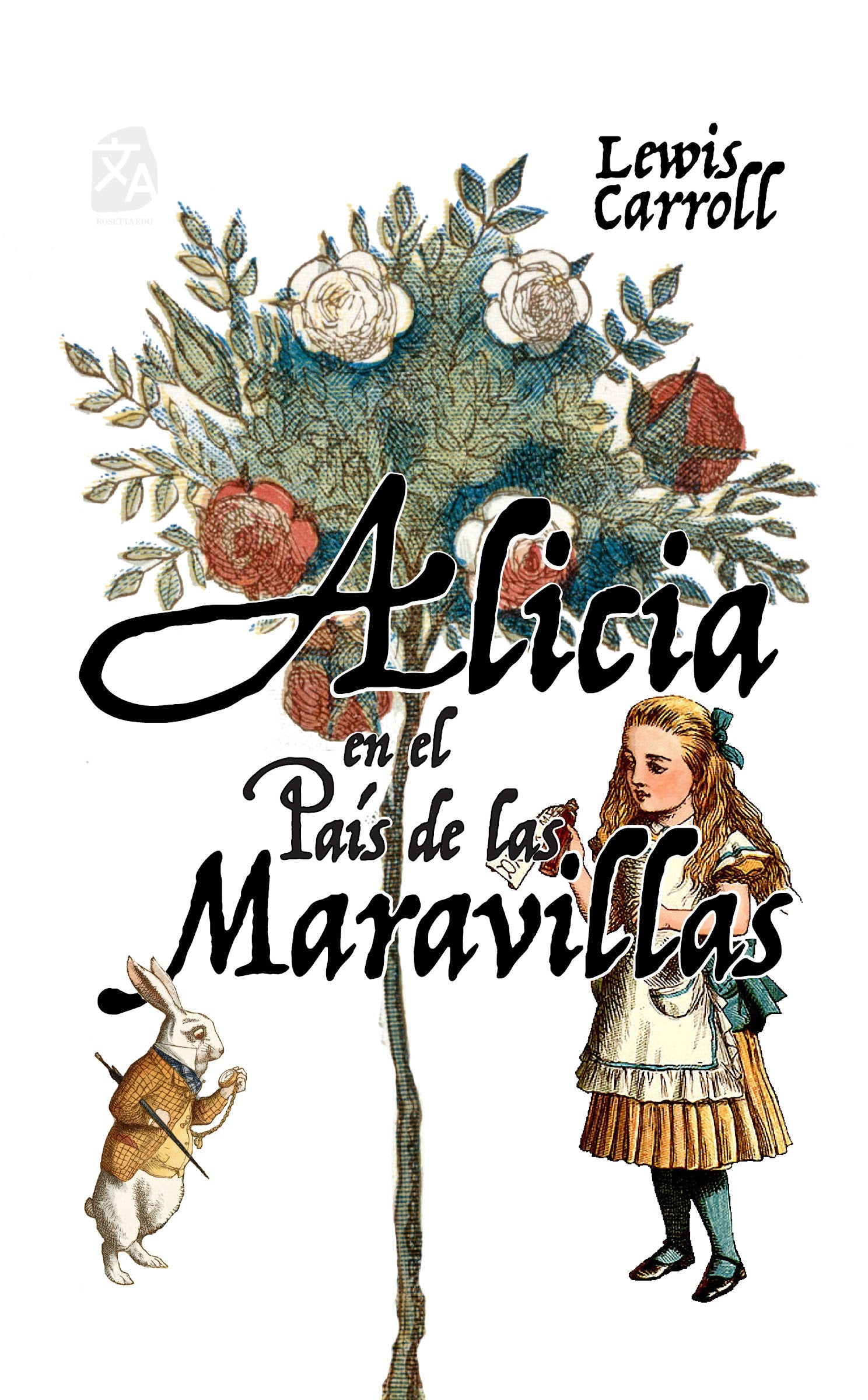 Alicia en el País de las Maravillas, Lewis Carroll - portada tapa dura
