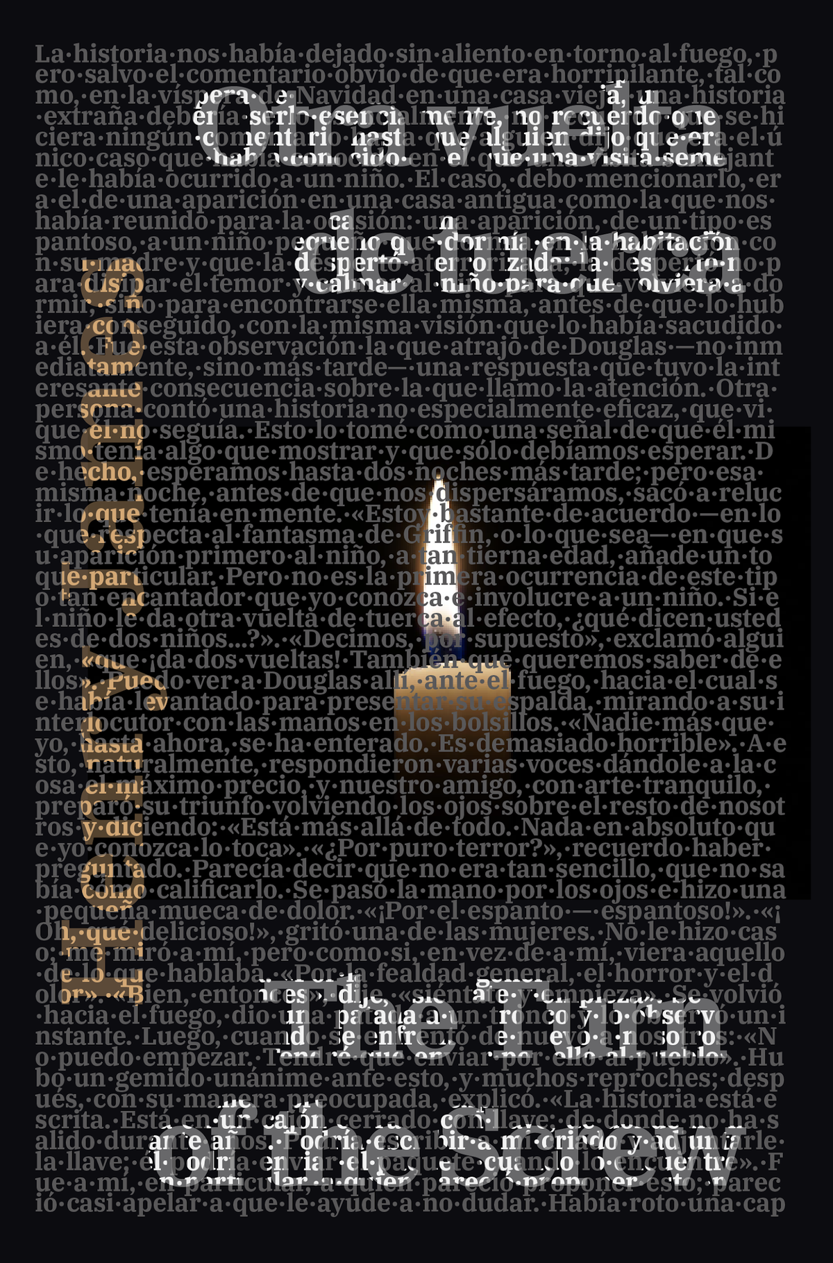 Otra vuelta de tuerca, Henry James - portada edición bilingüe