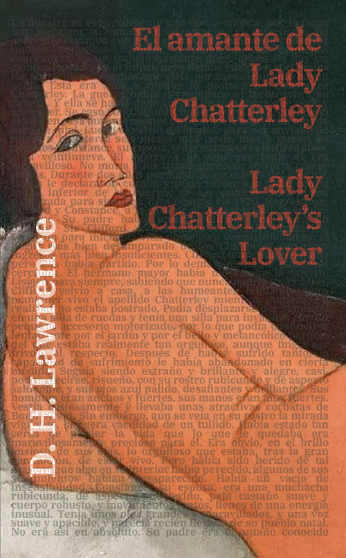 El amante de Lady Chatterley, D. H. Lawrence - portada edición bilingüe