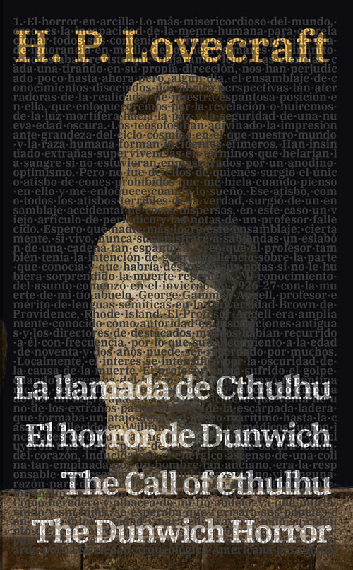 La llamada de Cthulhu - El horror de Dunwich, H. P. Lovecraft - portada edición bilingüe