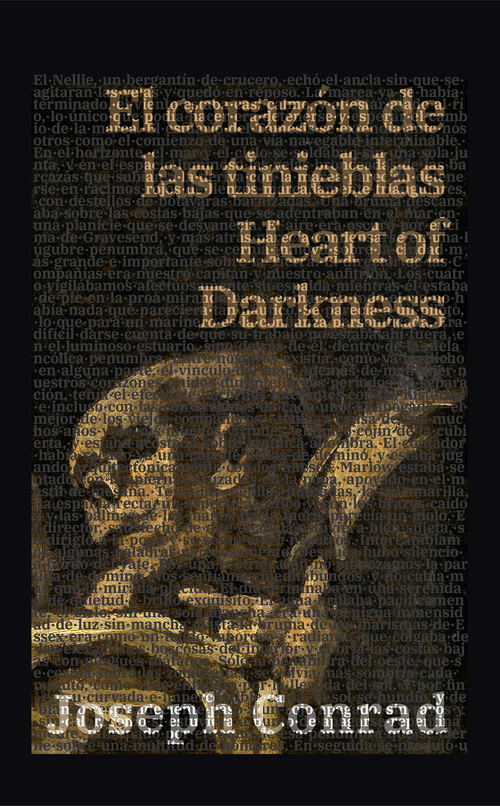 El corazón de las tinieblas - Heart of Darkness | Libro en tapa dura bilingüe - Español / Inglés