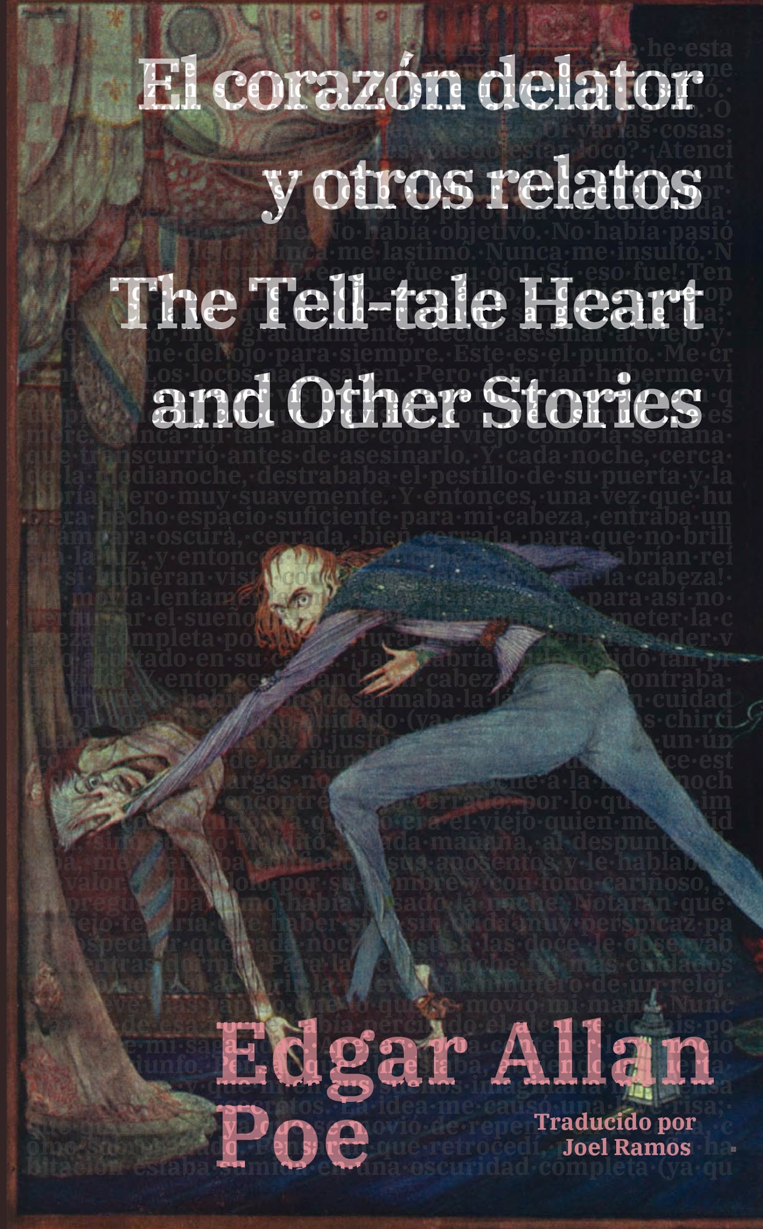 El corazón delator y otros relatos, Edgar Allan Poe - portada edición bilingüe