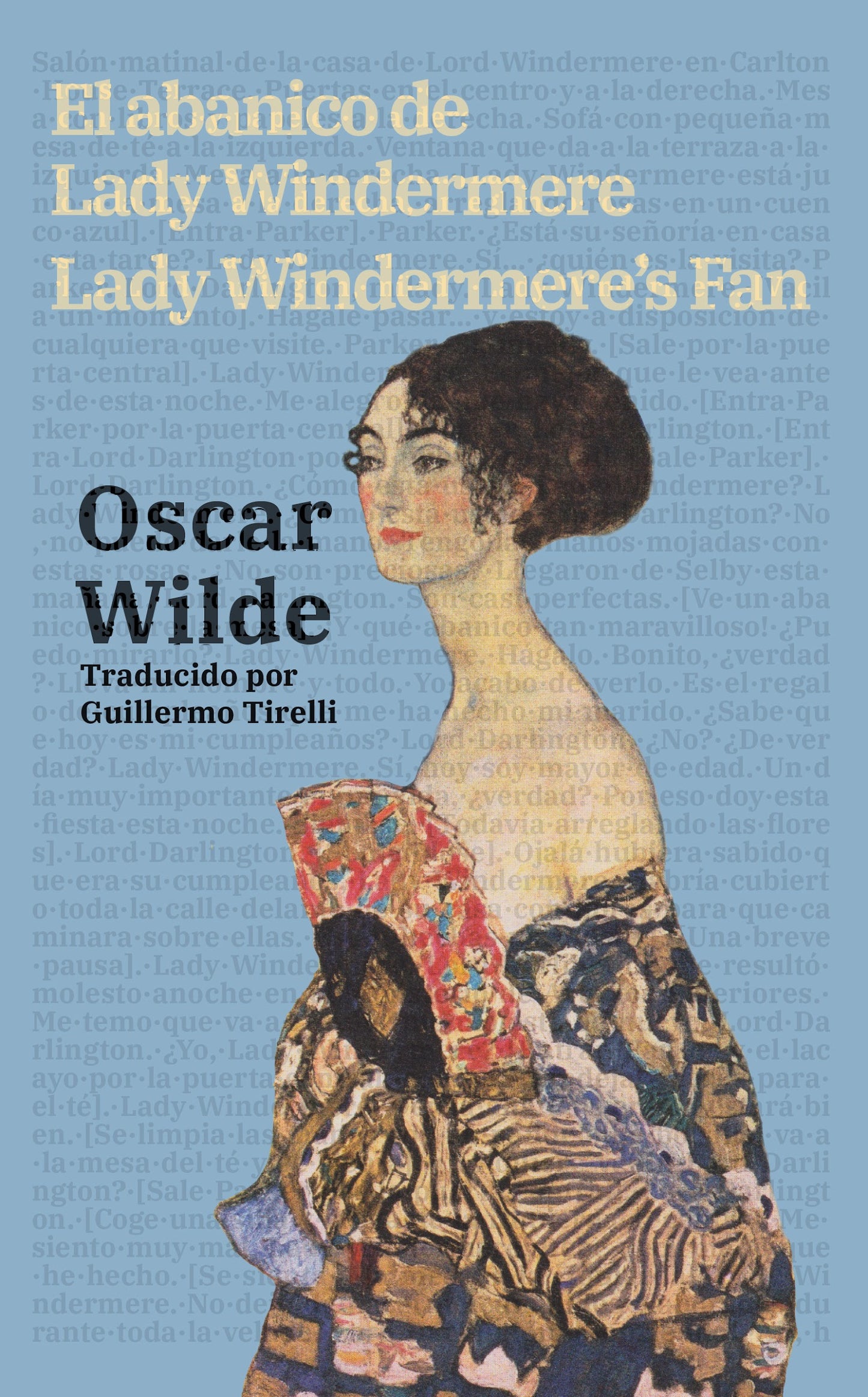 El abanico de Lady Windermere, Oscar Wilde - portada edición bilingüe