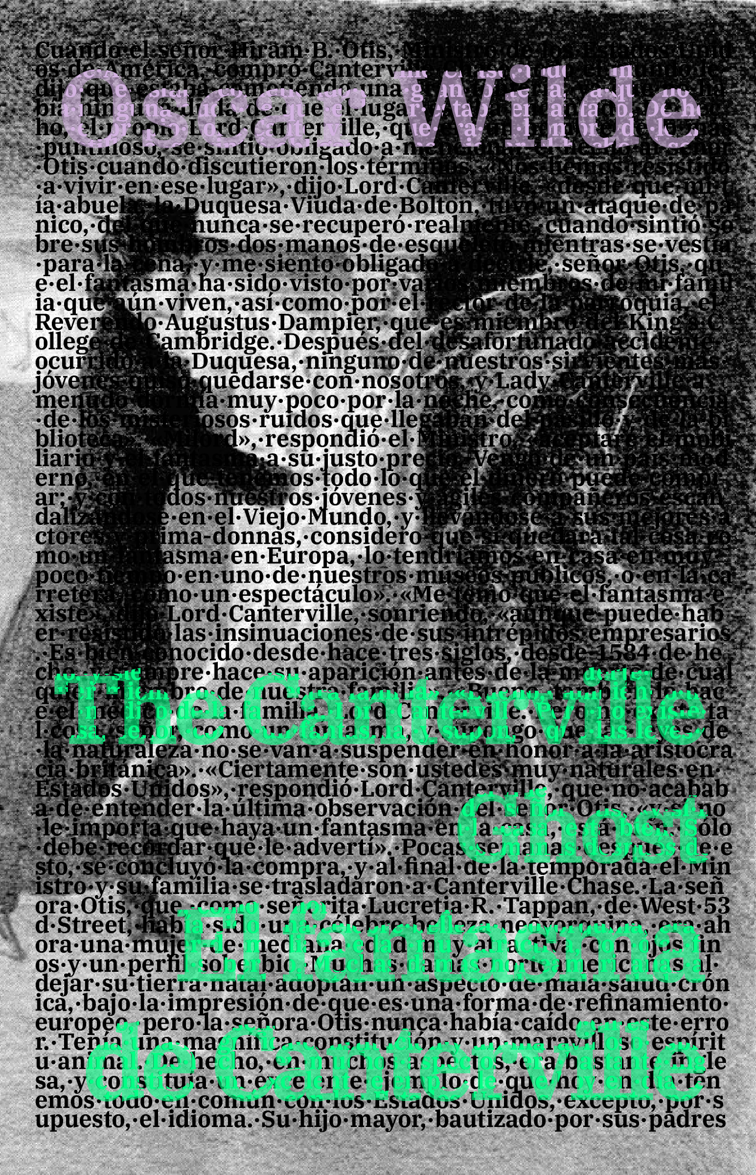 El fantasma de Canterville, Oscar Wilde - portada edición bilingüe