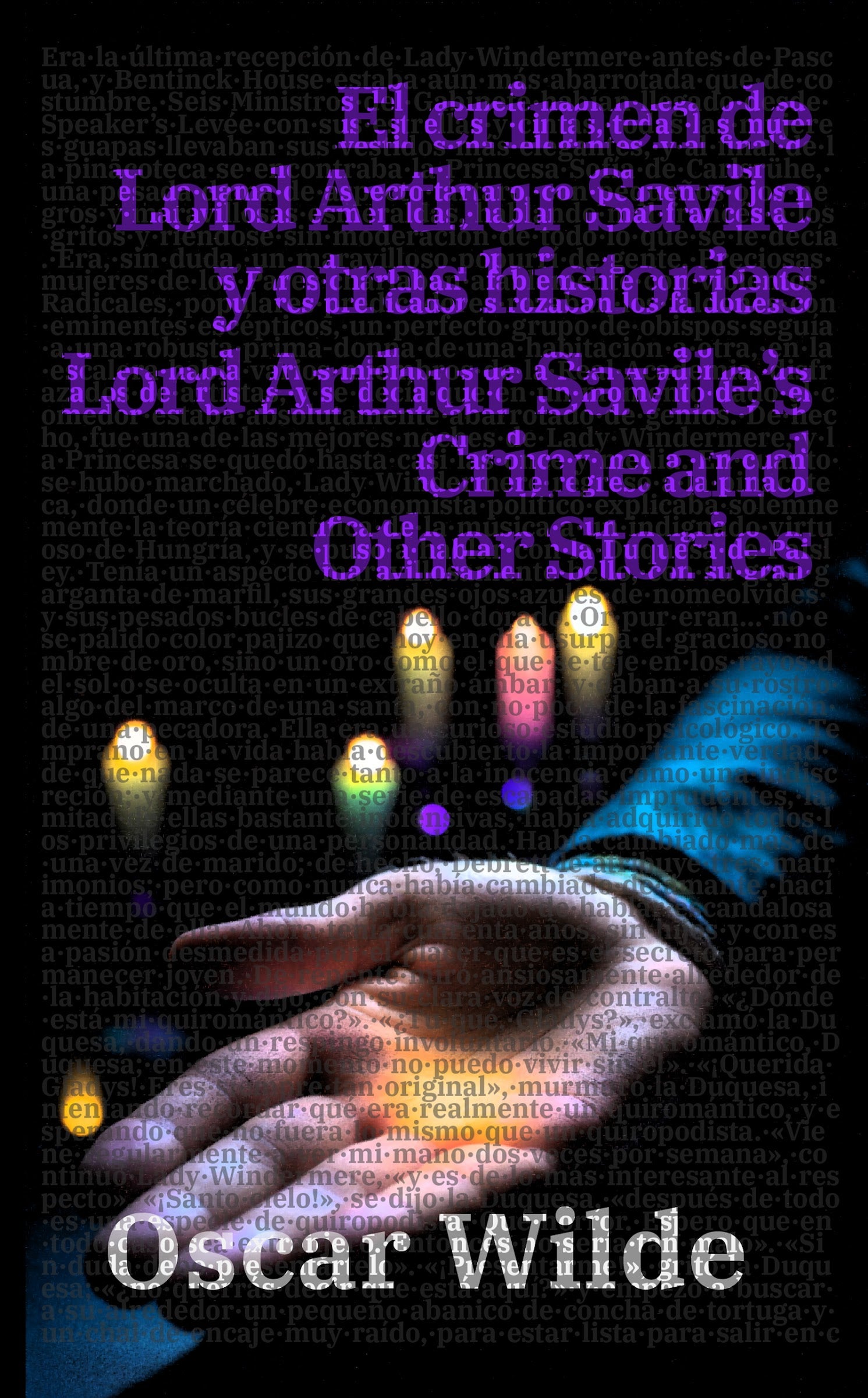El crimen de Lord Arthur Savile y otras historias, Oscar Wilde - portada edición bilingüe