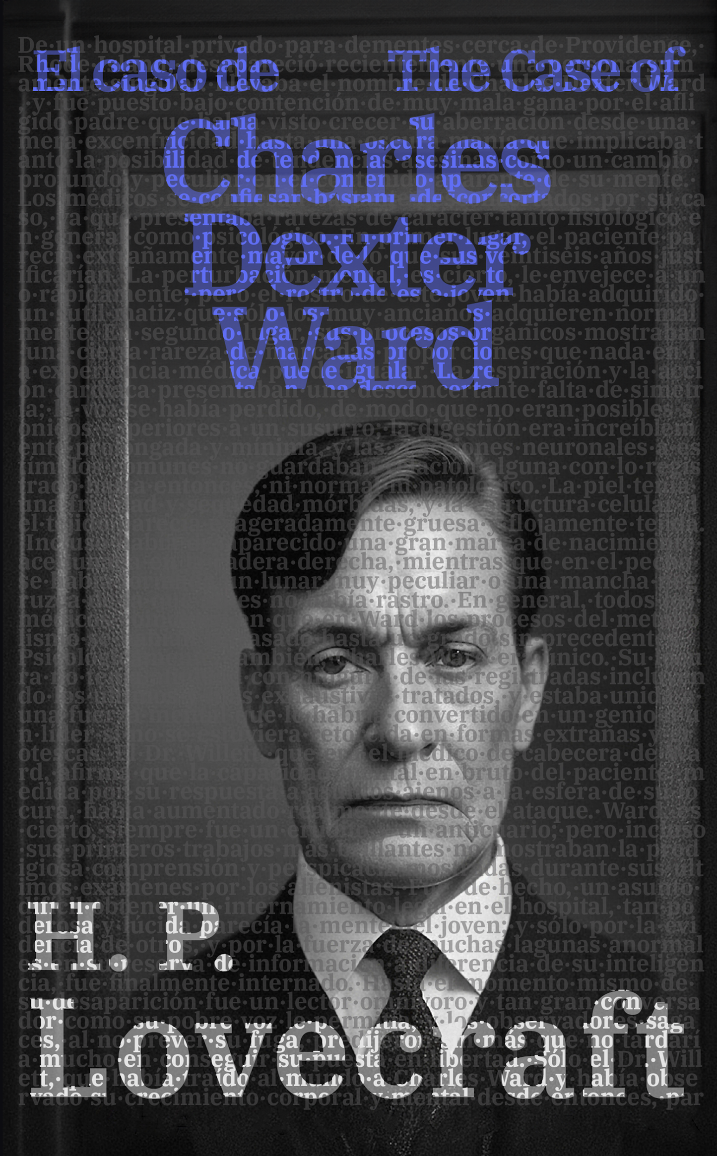 El caso de Charles Dexter Ward, H. P. Lovecraft - portada edición bilingüe