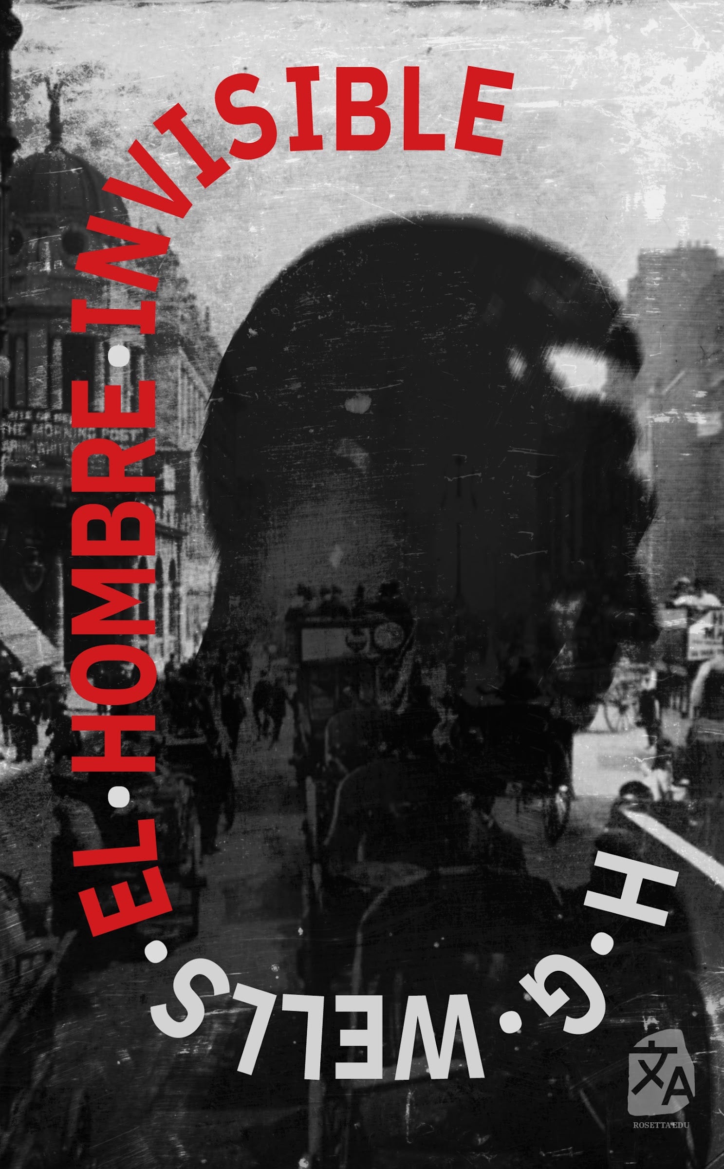 El hombre invisible, H. G. Wells - portada ebook