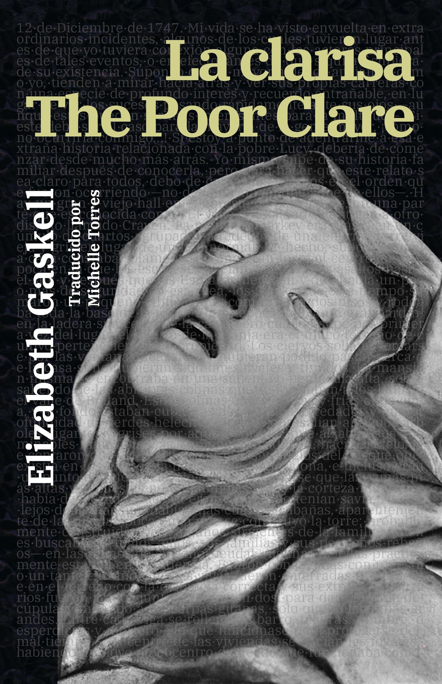La clarisa, Elizabeth Gaskell - portada edición bilingüe