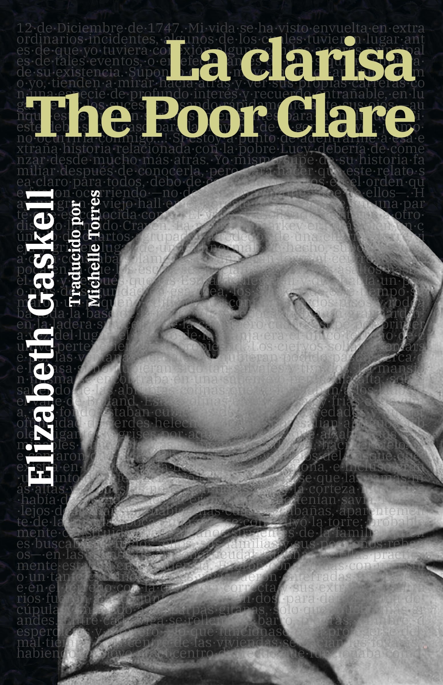 La clarisa, Elizabeth Gaskell - portada edición bilingüe