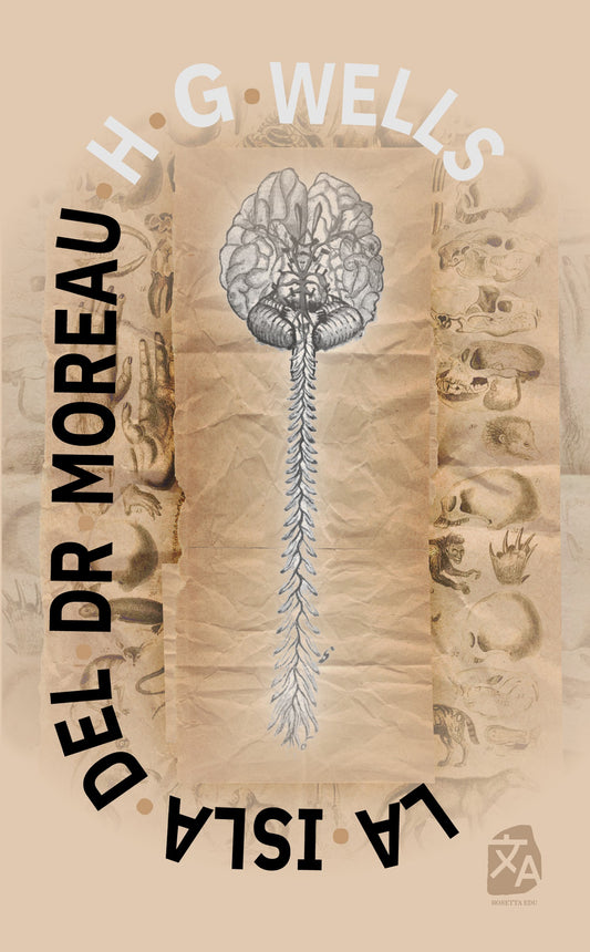 La isla del Dr. Moreau, H. G. Wells - portada ebook