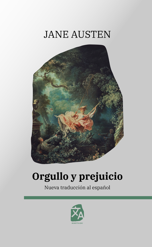 Orgullo y prejuicio - Jane Austen - Portada de la edición en tapa dura - Rosetta Edu