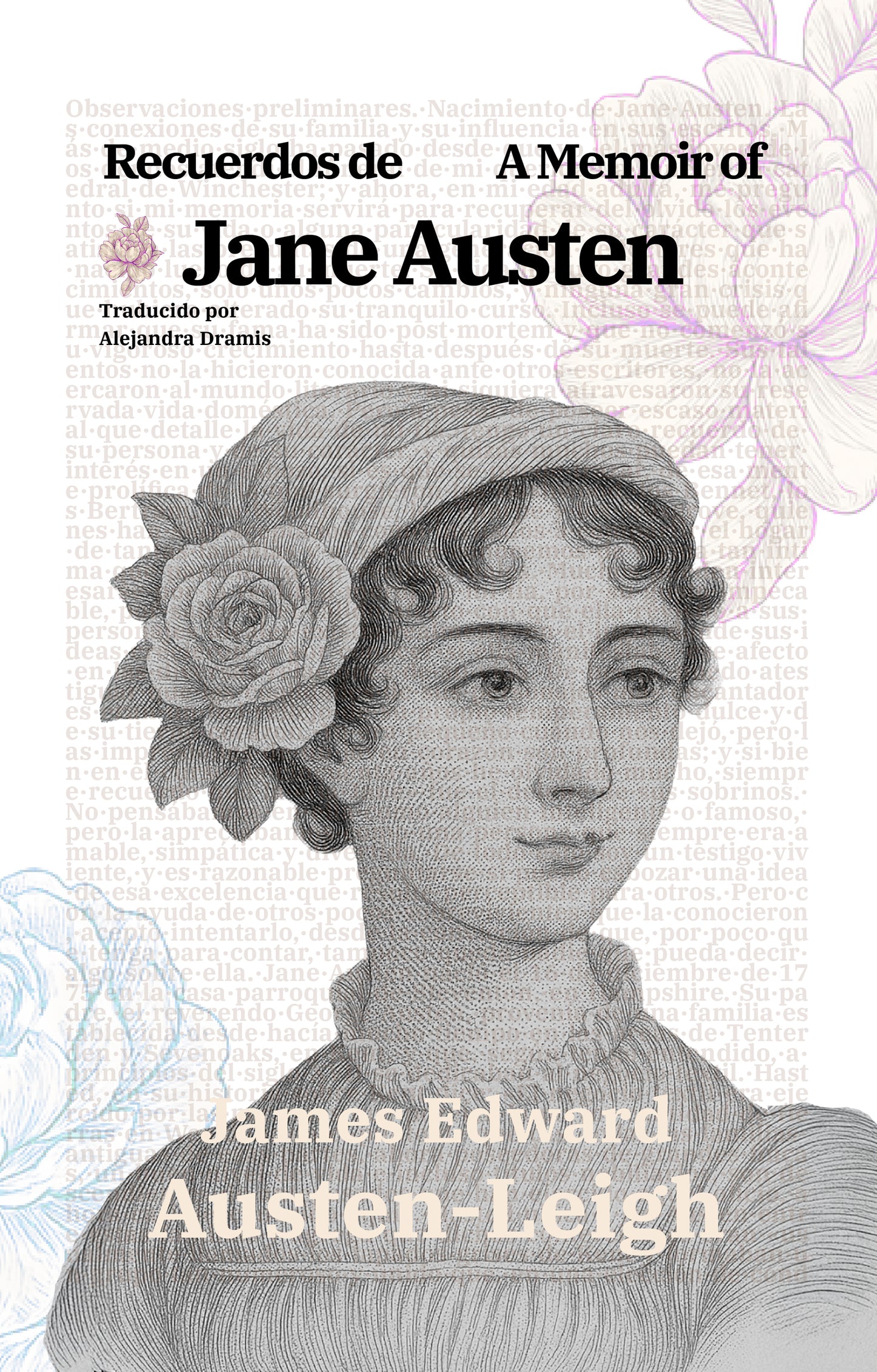 Recuerdos de Jane Austen - A Memoir of Jane Austen | Libro en tapa dura bilingüe - Español / Inglés