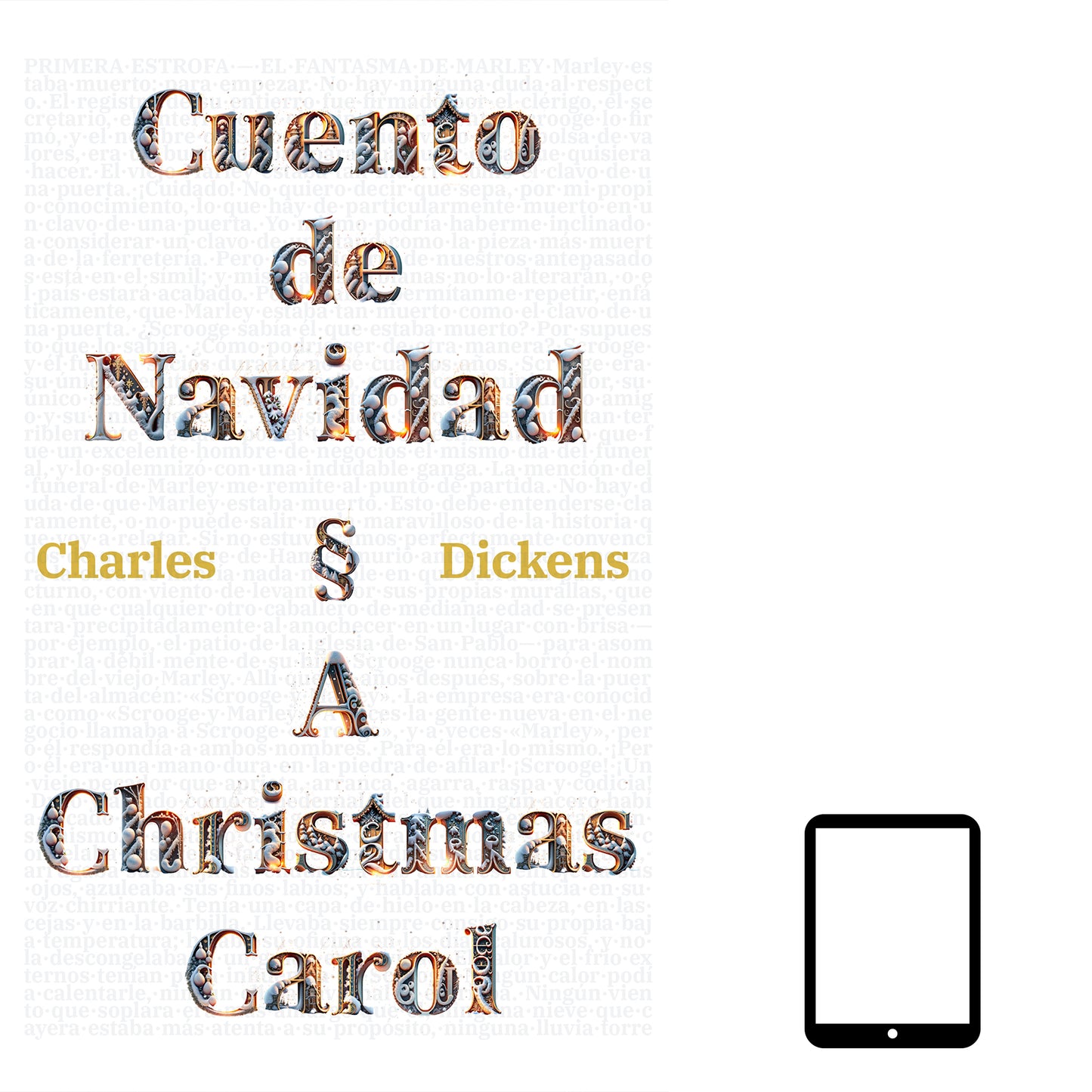 Cuento de Navidad - A Christmas Carol | ebook bilingüe - Español / Inglés