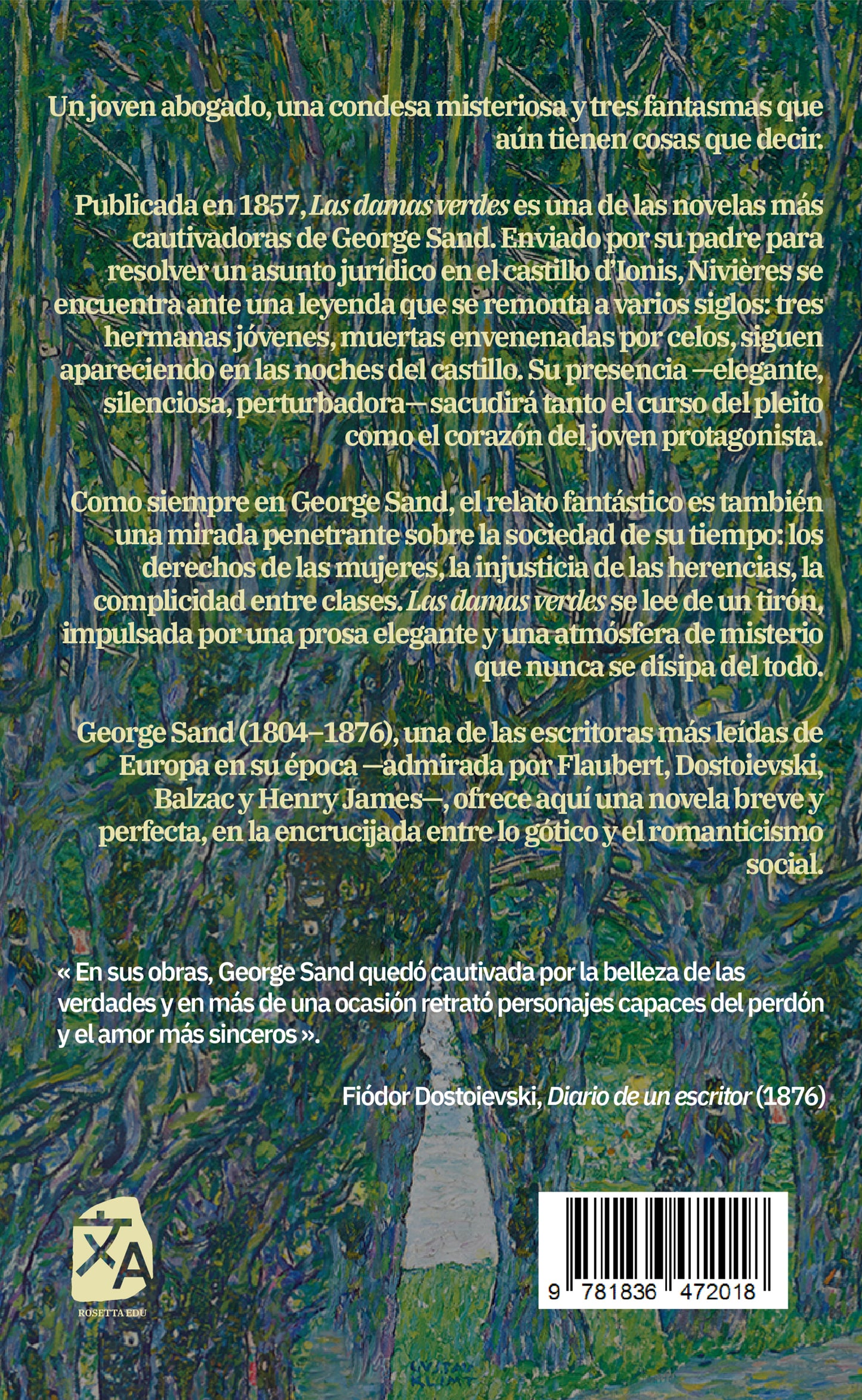 Las damas verdes | Libro