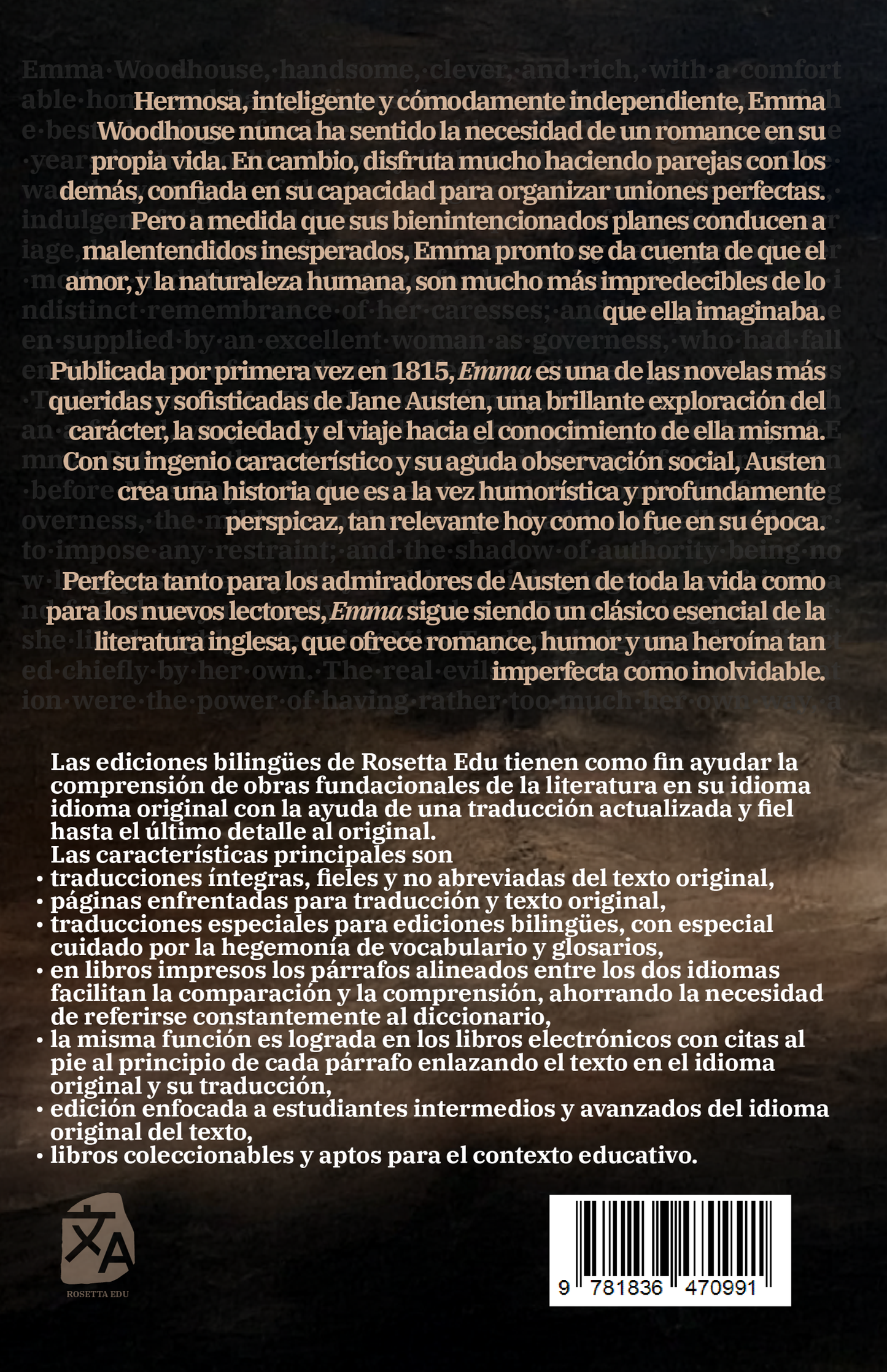 Emma - Emma | Libro bilingüe - Español / Inglés