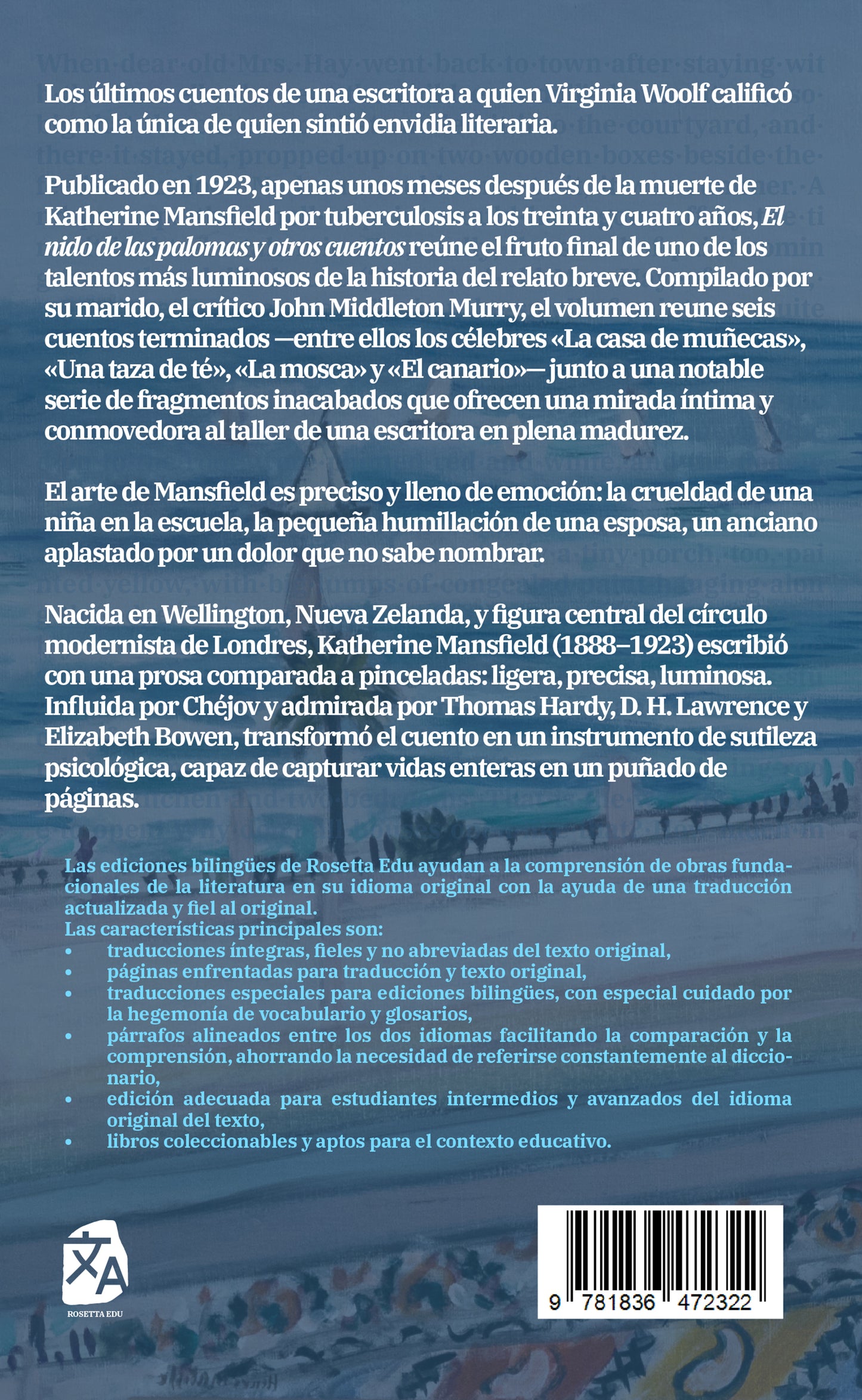El nido de las palomas y otros cuentos - The Doves’ Nest, and Other Stories | Libro bilingüe - Español / Inglés