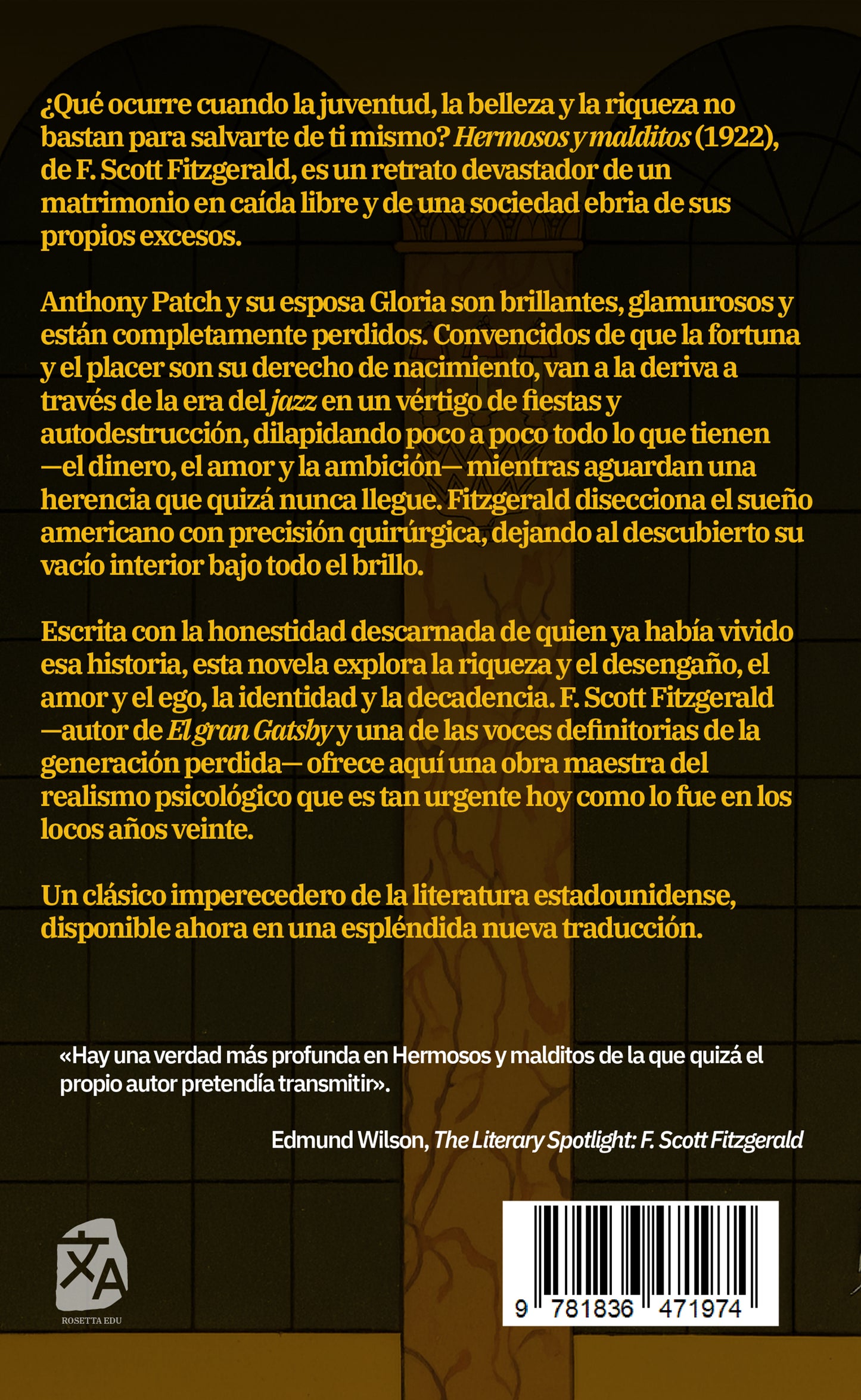 Hermosos y malditos | Libro
