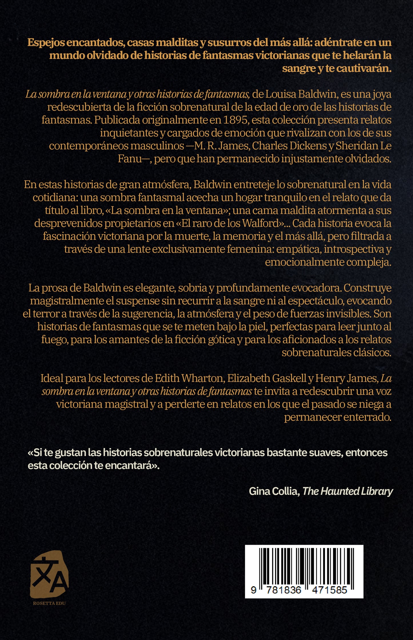 La sombra en la ventana y otras historias de fantasmas | Libro