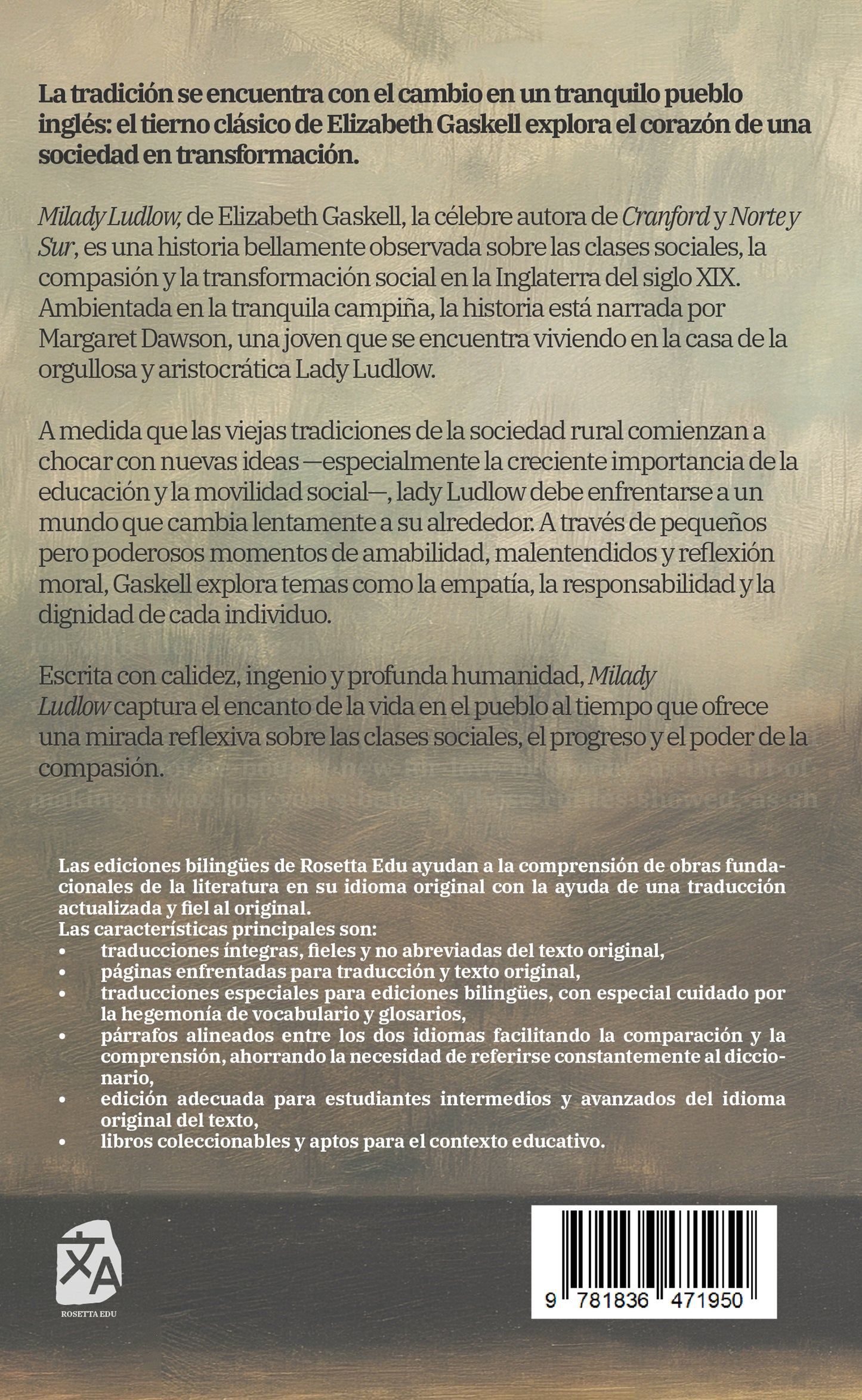 Milady Ludlow - My Lady Ludlow | Libro bilingüe - Español / Inglés