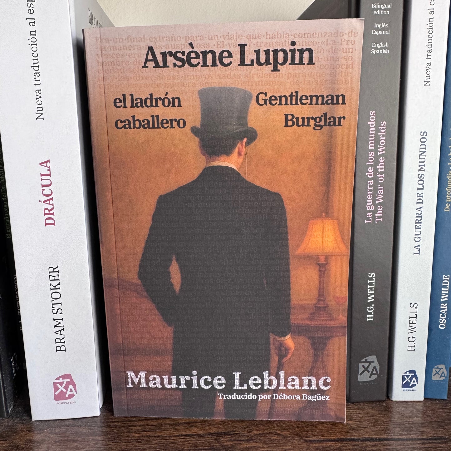 Arsène Lupin, el ladrón caballero - Arsène Lupin, Gentleman Burglar | Libro en tapa dura bilingüe - Español / Inglés