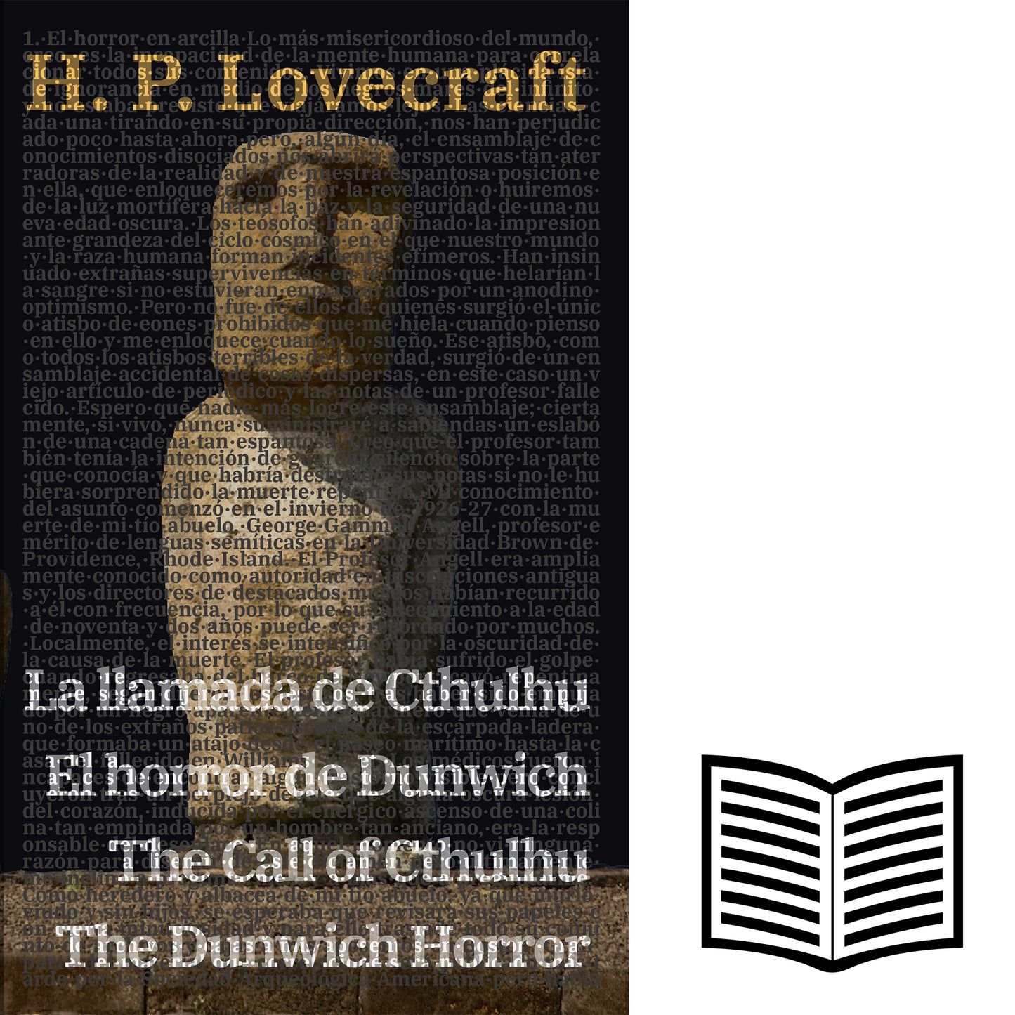 La llamada de Cthulhu - El horror de Dunwich / The Call of Cthulhu - The Dunwich Horror | Libro bilingüe - Español / Inglés