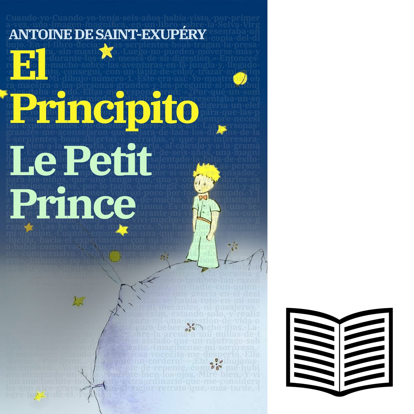 El Principito - Le Petit Prince | Libro bilingüe - Español / Francés