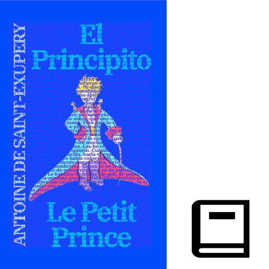 El Principito - Le Petit Prince | Libro en tapa dura bilingüe - Español / Inglés