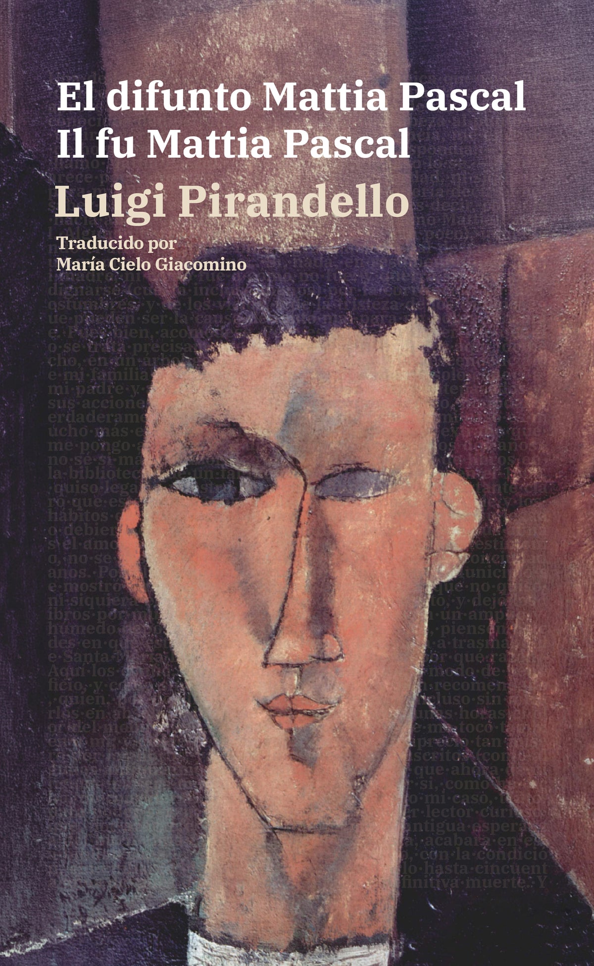 El difunto Mattia Pascal - Luigi Pirandello - Portada de la edición bilingüe en tapa dura - Rosetta Edu