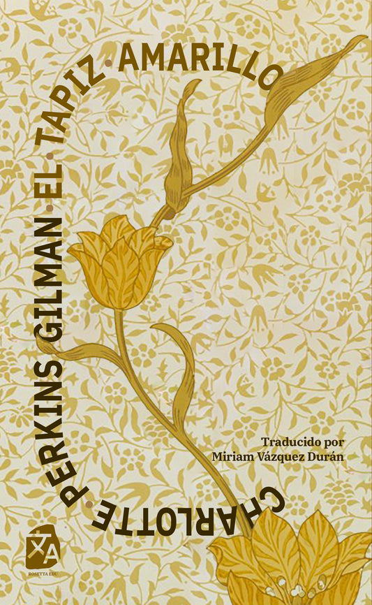 El tapiz amarillo - Charlotte Perkins Gilman - Portada de la edición en tapa blanda - Rosetta Edu