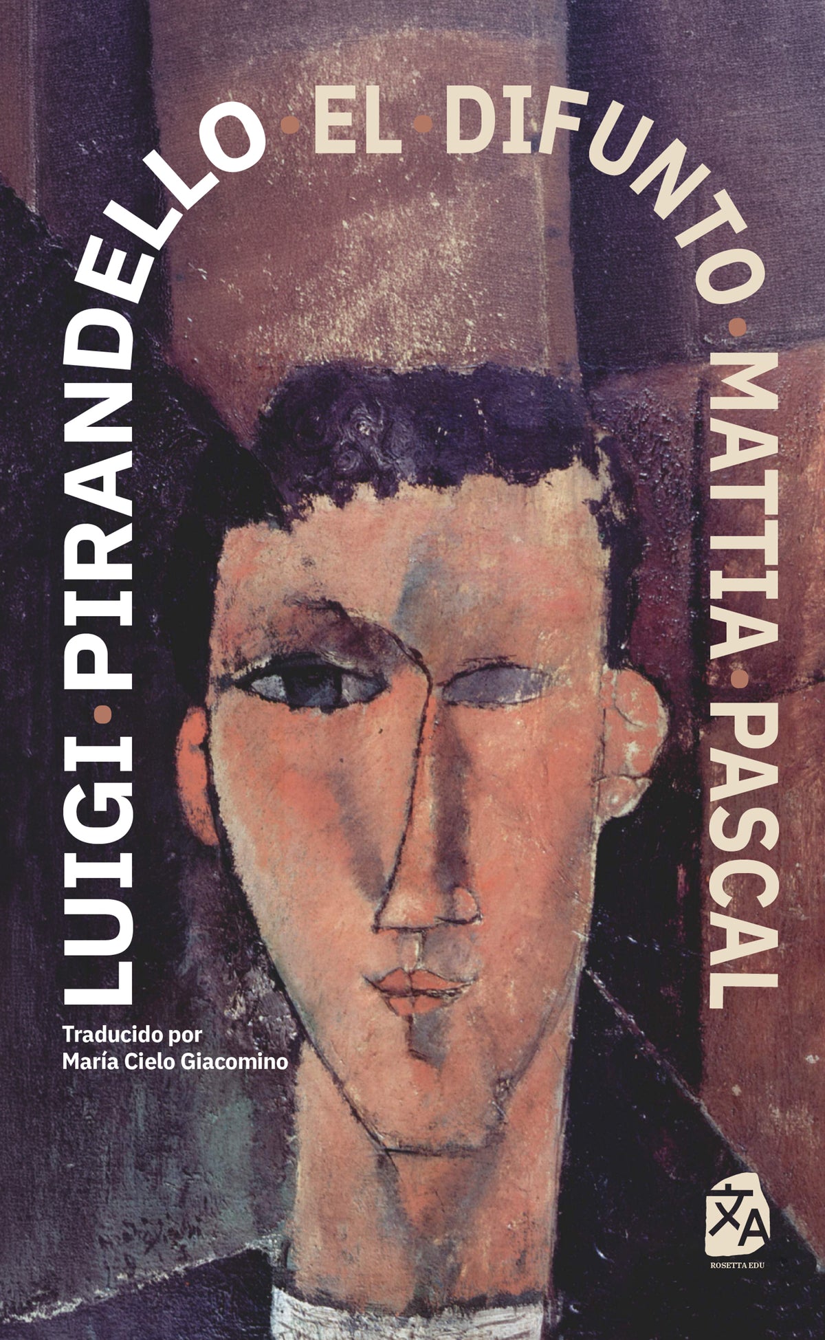 El difunto Mattia Pascal - Luigi Pirandello - Portada de la edición en tapa blanda - Rosetta Edu
