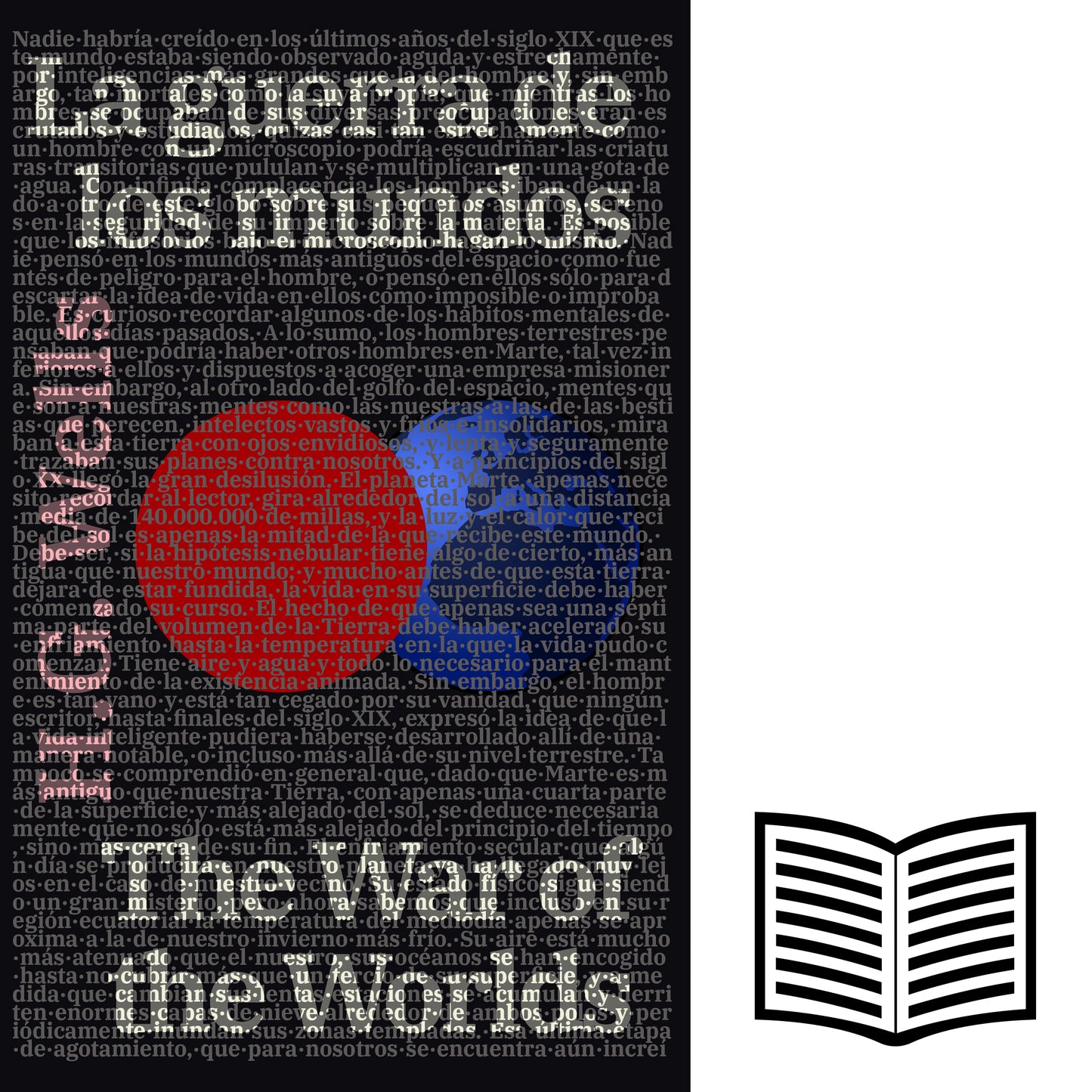 La guerra de los mundos - The War of the Worlds | Libro bilingüe - Español / Inglés