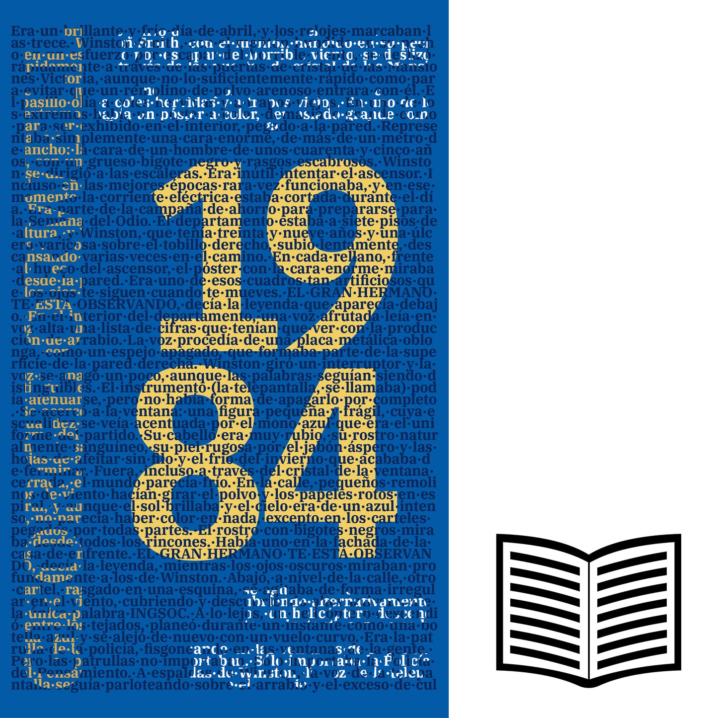 1984 - Mil novecientos ochenta y cuatro / Nineteen Eighty-Four | Libro bilingüe - Español / Inglés