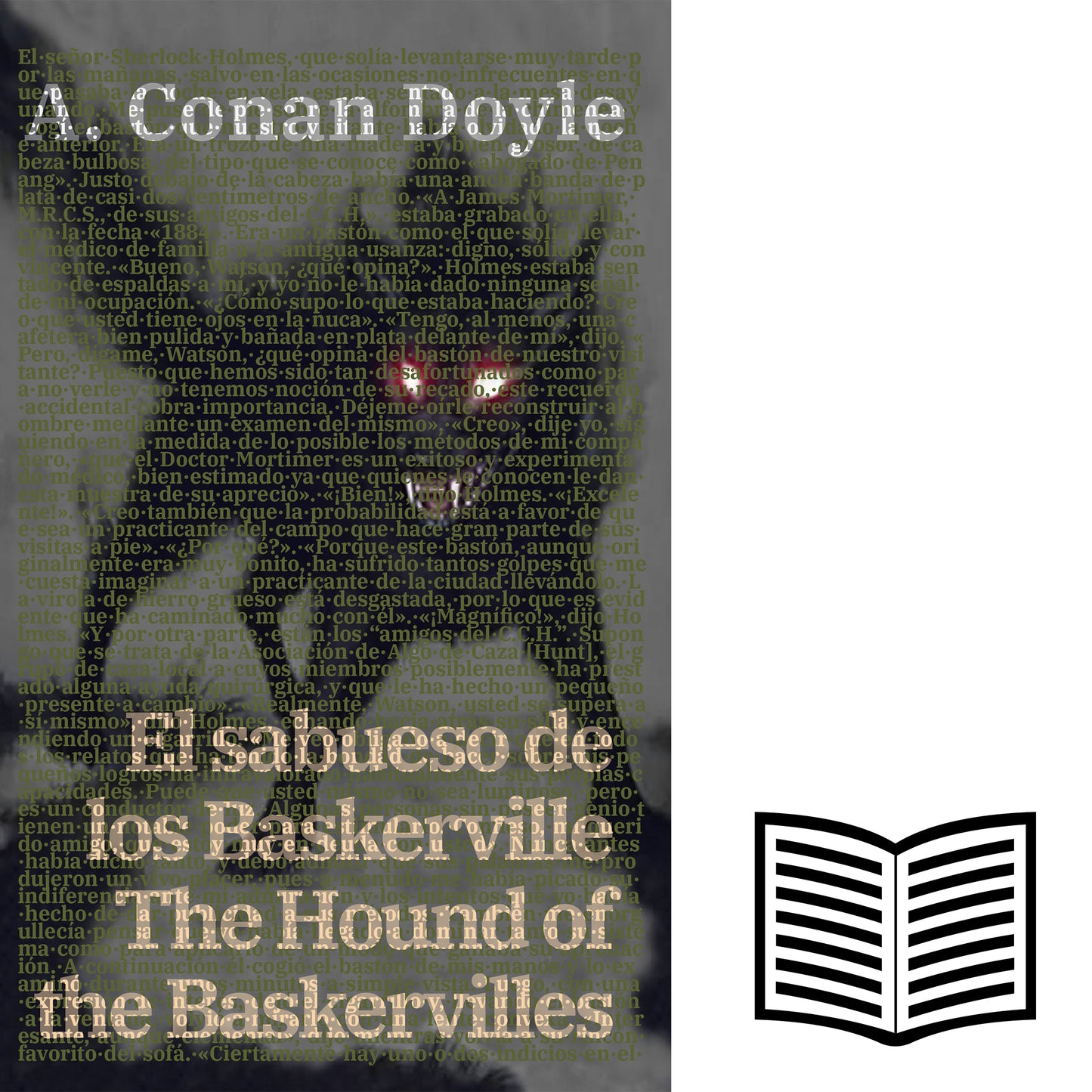 El sabueso de los Baskerville - The Hound of the Baskervilles | Libro bilingüe - Español / Inglés