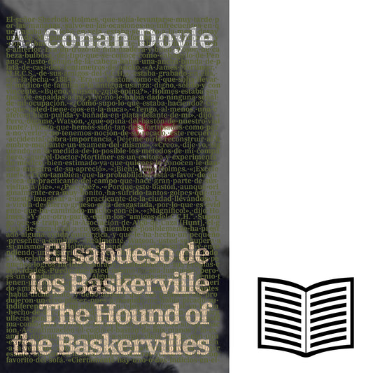 El sabueso de los Baskerville - The Hound of the Baskervilles | Libro bilingüe - Español / Inglés